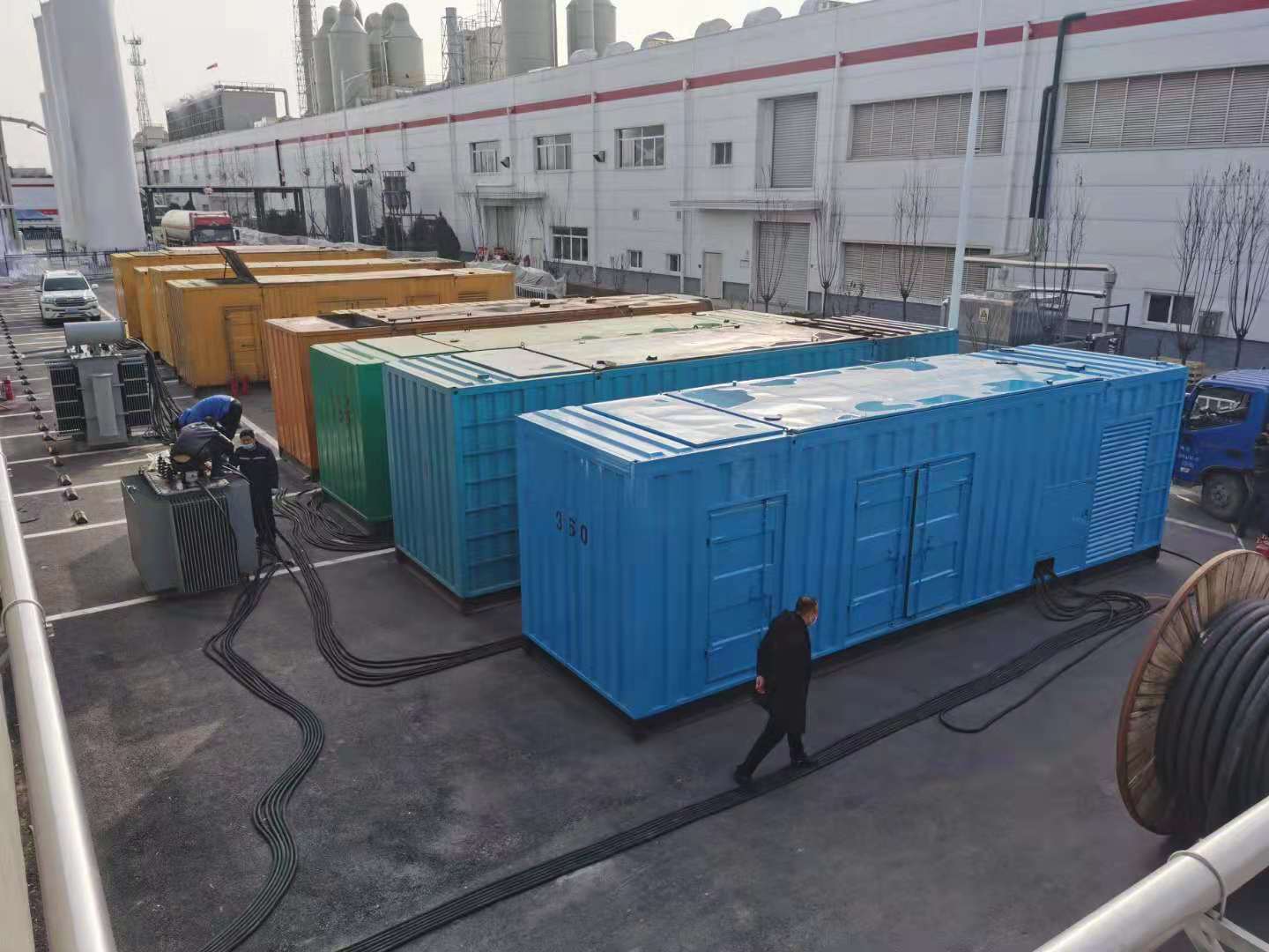 泰山出租发电机-柴油发电机组三相采用什么接法